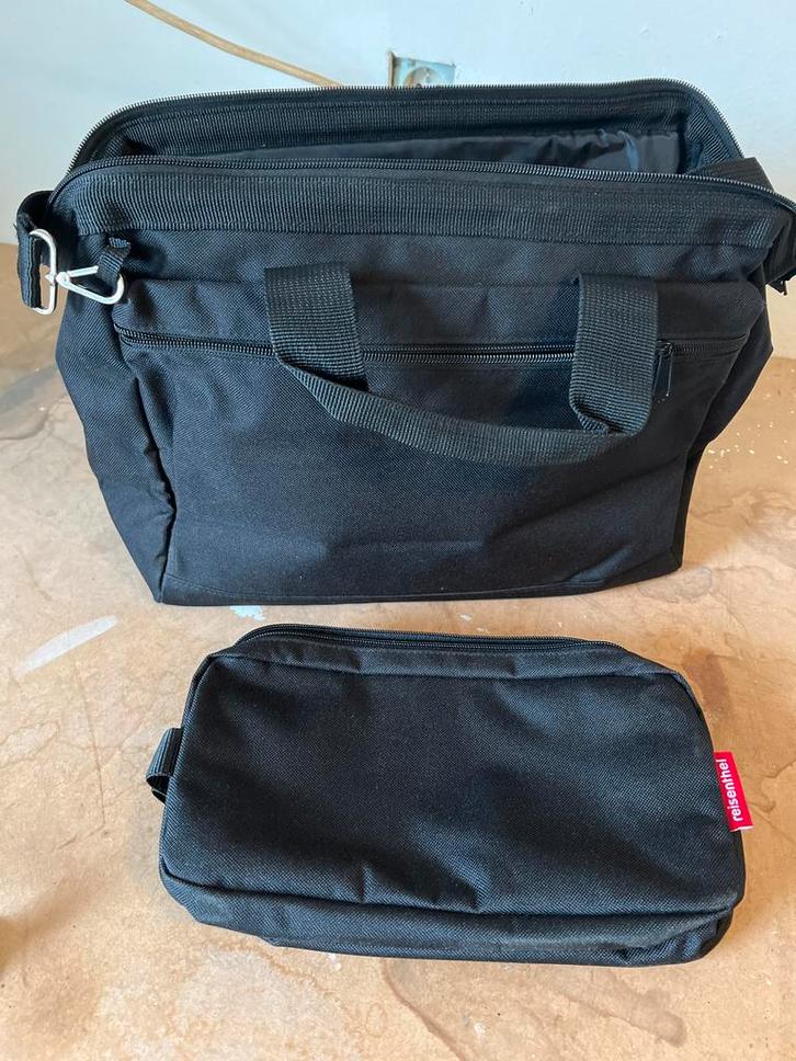 Reisenthel Allrounder Handtas + Duocase - Zwart, Sieraden, Tassen en Uiterlijk, Tassen | Reistassen en Weekendtassen, Zo goed als nieuw