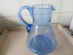 Waterkaraf schenkkan - Lichtblauw, Gebruikt, Overige typen, Ophalen of Verzenden, Glas