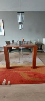 Gelderland design eetkamertafel 90x200, kersenhout, Huis en Inrichting, Tafels | Eettafels, Ophalen, Gebruikt, 50 tot 100 cm, 150 tot 200 cm