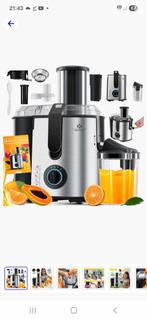 Kesser Sapcentrifuge - Nieuw met Garantie!, Ophalen of Verzenden, Nieuw, Elektrisch, Sapcentrifuge