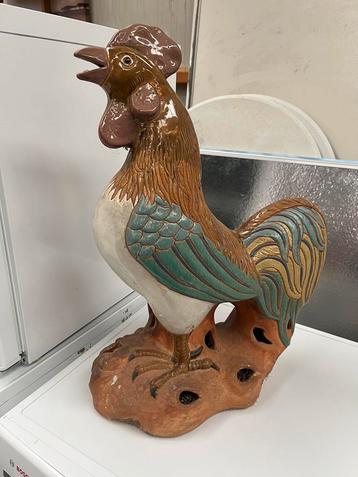 Grote Keramische Haan Decoratie beschikbaar voor biedingen