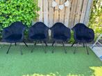 Eetkamerstoelen 4 stuks, Ophalen of Verzenden, Zo goed als nieuw, Zwart, Vier