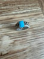 Buddha to Buddha ring chain met turquoise steen maat 17, Ophalen of Verzenden, Zo goed als nieuw, 17 tot 18, Dame of Heer