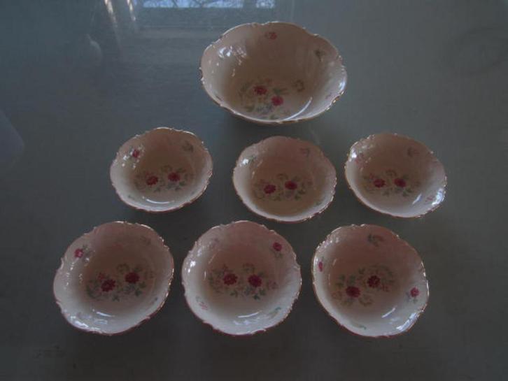 Serveerset Schwarzenhammer bavaria. + schaal., Antiek en Kunst, Antiek | Schalen, Ophalen of Verzenden