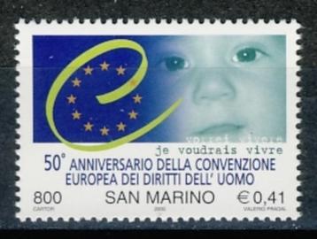 CEPT San Marino 1899 meeloper 2000 postfris beschikbaar voor biedingen
