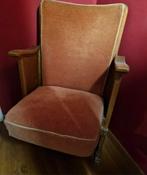 Vintage Bioscoopstoel - Tijsseling 's Nijkerk, Ophalen, Hout, Minder dan 50 cm, Gebruikt