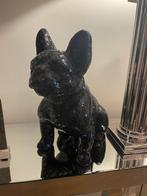 Franse Bulldog in zwart glasmozaïek Frenchie design object, Ophalen of Verzenden