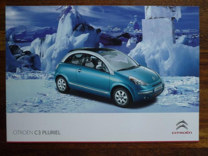 Citroën C3 Pluriel (2009), Boeken, Auto's | Folders en Tijdschriften, Nieuw, Citroën, Ophalen of Verzenden