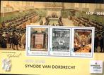Synode van Dordrecht vel 3 persoonlijke zegels1/3.17, Verzenden, Na 1940, Postfris