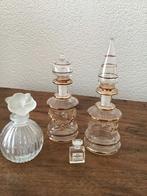 Mini Chanel no 5  parfum flesje en 3 Kristal parfum flesjes, Verzamelen, Ophalen of Verzenden, Miniatuur, Zo goed als nieuw