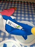 BENU Apotheek knuffel haan met witte jas 34 cm groot, Ophalen of Verzenden