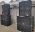 Te huur, Geluidset JBL 8kw rms voor carnaval of feest, Ophalen of Verzenden, 120 watt of meer, Subwoofer, JBL