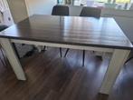 Moderne Eettafel, Huis en Inrichting, Tafels | Eettafels, Ophalen, Gebruikt, 100 tot 150 cm, 50 tot 100 cm