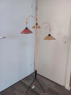 Vintage fifties lamp. Staande lamp. Mid Century, Antiek en Kunst, Ophalen