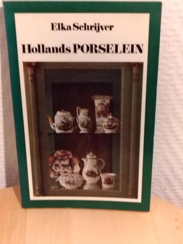 Hollands Porselein - Elka Schrijver, Boeken, Kunst en Cultuur | Fotografie en Design, Gelezen, Overige onderwerpen, Ophalen of Verzenden