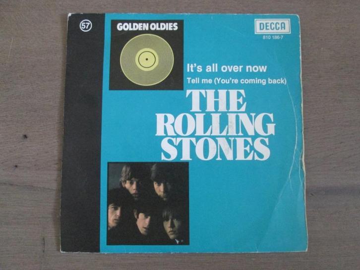 The Rolling Stones - It's All Over Now / Tell Me ( You're Co, Cd's en Dvd's, Vinyl Singles, Gebruikt, Single, Pop, 7 inch, Ophalen of Verzenden
