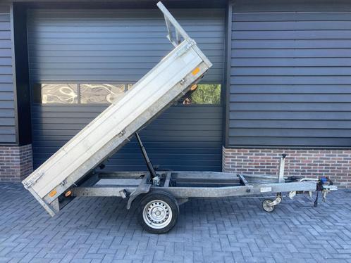 Kipper aanhanger aanhangwagen tandemasser 1500 kg marge, Auto diversen, Aanhangers en Bagagewagens, Gebruikt