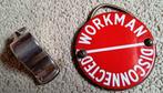 British Rail emaille werkman set  + fluit, Ophalen of Verzenden, Gebruikt, Trein, Overige typen