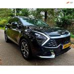 Kia Sportage 1.6 T-GDi Hybrid DynamicPlusLine PANORAMADAK, Auto's, Kia, Adaptive Cruise Control, Zwart, 4 cilinders, Leder en Stof