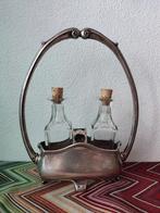 Art Deco Olie en Azijn set verzilverd, Antiek en Kunst, Ophalen of Verzenden