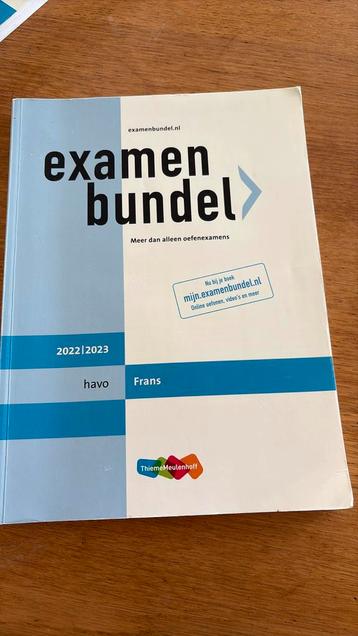 havo Frans 2022/2023 examenbundel beschikbaar voor biedingen