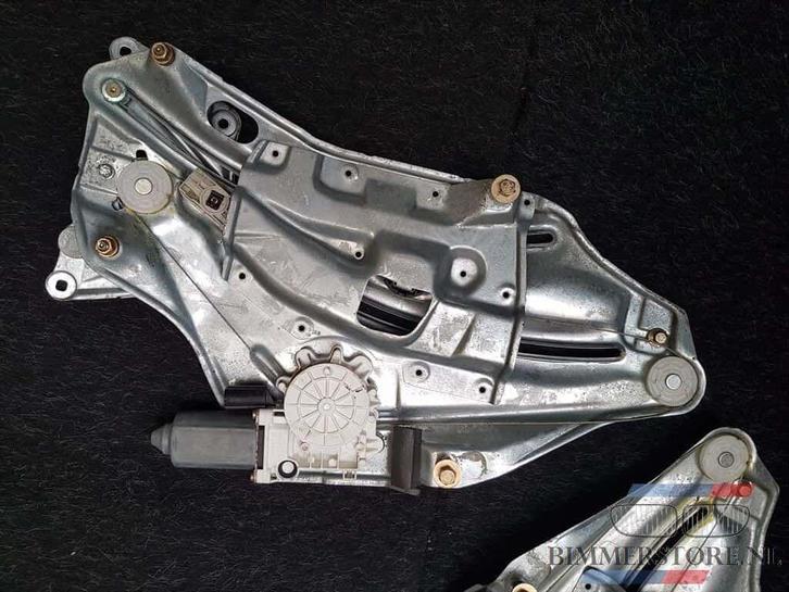 Raammechaniek met motor rechts achter BMW E46 cabrio 5137822, Auto-onderdelen, Ruiten en Toebehoren, BMW, Gebruikt, Ophalen of Verzenden