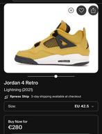 Yellow jordan 4, Kleding | Heren, Schoenen, Ophalen, Zo goed als nieuw, Air Jordan