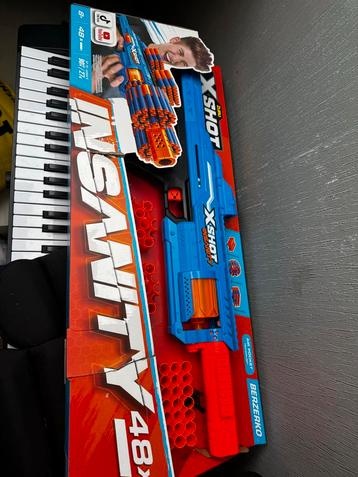 Nieuwe X-Shot Insanity Berzerko Nerf Gun beschikbaar voor biedingen