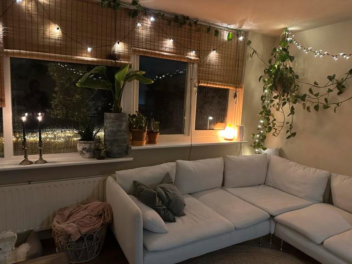 Soderhamn rug/zij*LEUNINGEN* beige - Nieuwstaat!, Huis en Inrichting, Banken | Bankstellen, Zo goed als nieuw, Minder dan 150 cm