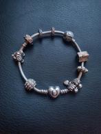 Pandora armband met bedels 925 zilver. 38g, Sieraden, Tassen en Uiterlijk, Armbanden, Ophalen of Verzenden, Zo goed als nieuw