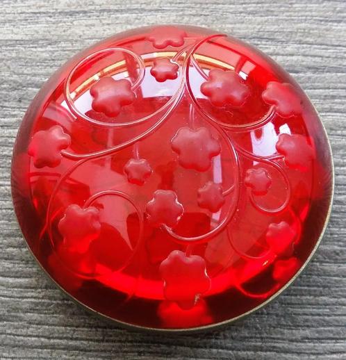 Vintage Retro Pillendoosje Pil Pillen Doosje Doos, Antiek en Kunst, Curiosa en Brocante, Ophalen of Verzenden