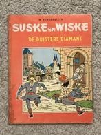 Suske en Wiske -Duistere diamant- Tweekleuren - 1e dr - 1960, Boeken, Stripboeken, Gelezen, Ophalen of Verzenden, Eén stripboek