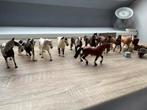 schleich paarden 10 x, Ophalen, Zo goed als nieuw, Paard, Beeldje of Figuurtje