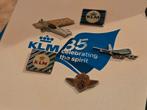 KLM 85 Jaar Jubileum Speldjes Pins, Ophalen of Verzenden, Zo goed als nieuw, Speldje of Pin