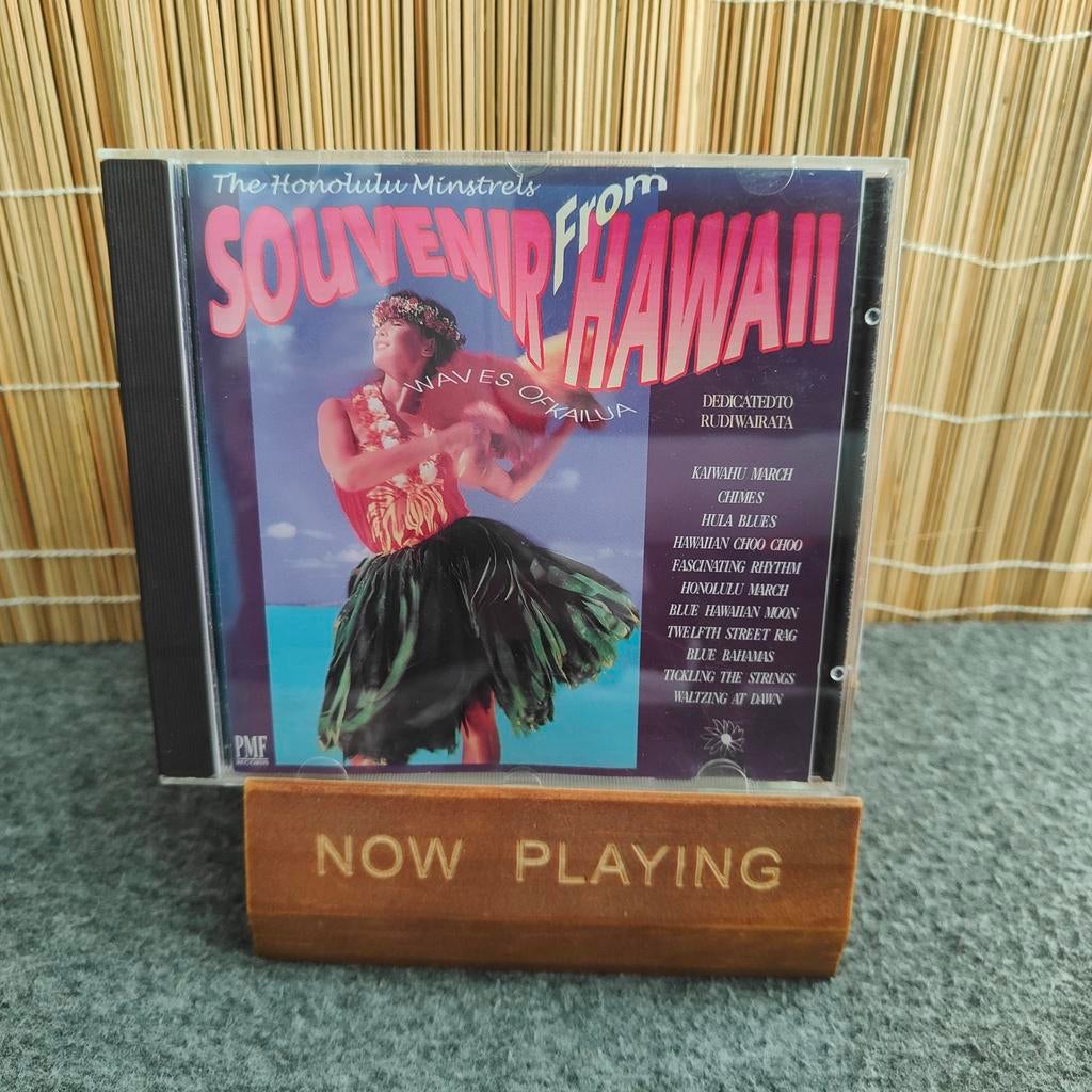 Souvenir From Hawaii - The Honolulu Minstrels CD, Ophalen of Verzenden, Zo goed als nieuw, Overige soorten
