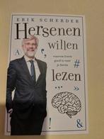 Erik Scherder - Hersenen willen lezen, Ophalen of Verzenden, Zo goed als nieuw, Erik Scherder