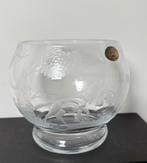 Vintage Tsjechisch Boheems kristal bonbonschaal uit Novy Bor, Antiek en Kunst, Antiek | Glas en Kristal, Ophalen of Verzenden