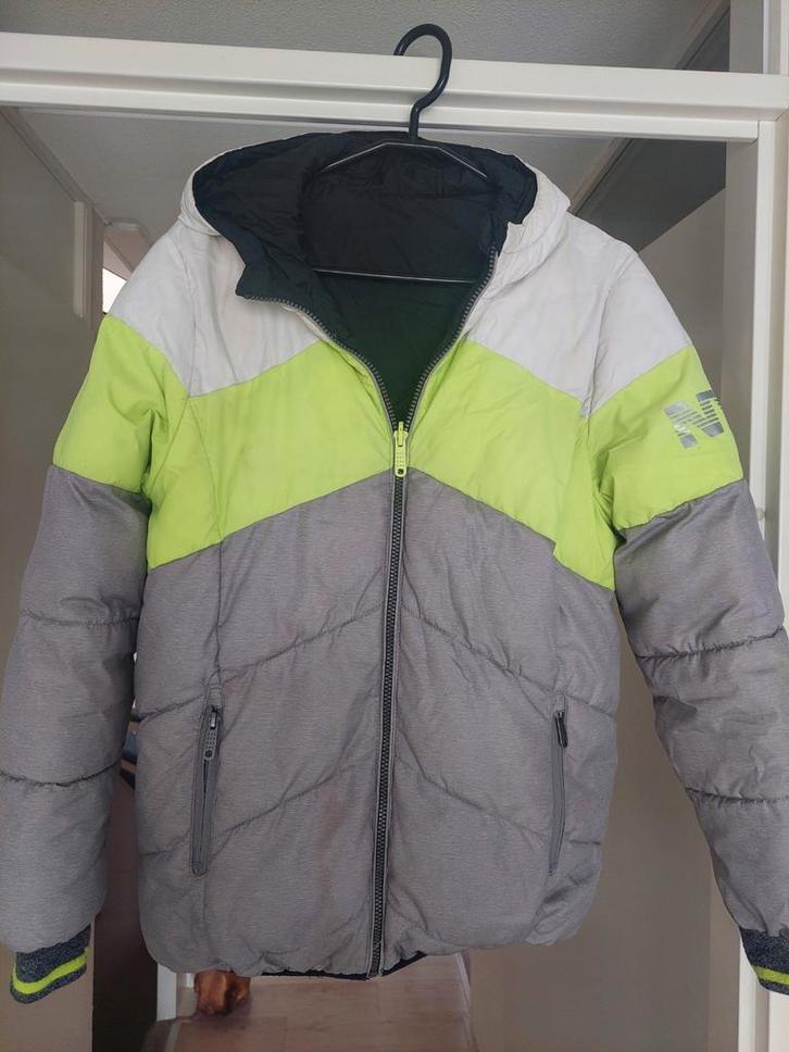 Winterjas Jongen Maat 164 - 2 kanten draagbaar, Kinderen en Baby's, Kinderkleding | Maat 164, Ophalen of Verzenden