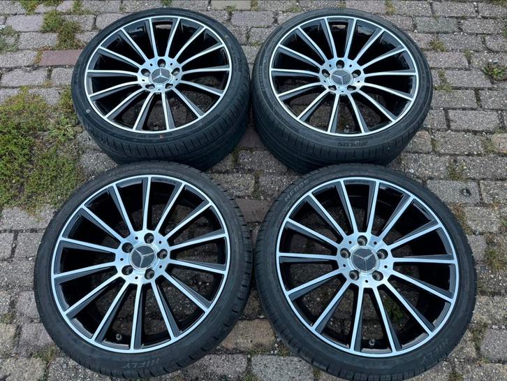 19 inch Mercedes Velgen Breedset W212 W213 E klaase, Auto-onderdelen, Banden en Velgen, Banden en Velgen, Zomerbanden, 19 inch