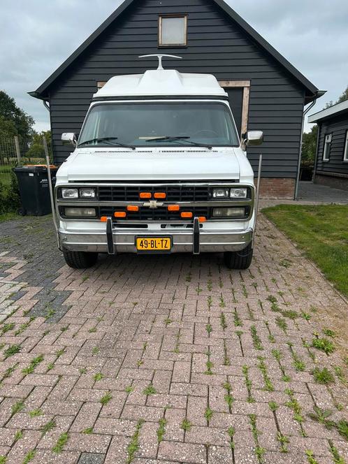 Camper chevy van, Caravans en Kamperen, Campers, Particulier, tot en met 2, Buscamper of Camperbus, Overige merken, Chevrolet