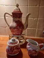 Koffiepot en Melkkannetje: Grindley. Suikerpot:Meakin, Ophalen of Verzenden