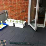 Rubbertegels 50x50x2,5cm Zwart, nieuw en goedkoop, Ophalen of Verzenden, Nieuw, Beton, Overige typen