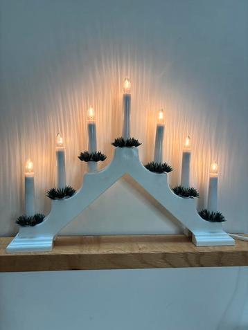 Vintage Vesterverlichting Adventslamp Wit 8 beschikbaar voor biedingen