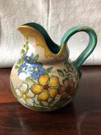 Prachtige vaas met oor Plateelbakkerij Zuid-Holland, Antiek en Kunst, Ophalen of Verzenden