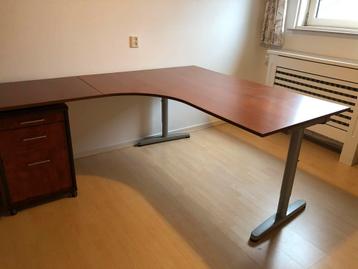 Bureau met kast, Ikea - afbeelding 4