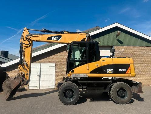 Caterpillar M316D (bj 2008), Zakelijke goederen, Machines en Bouw | Kranen en Graafmachines, Graafmachine
