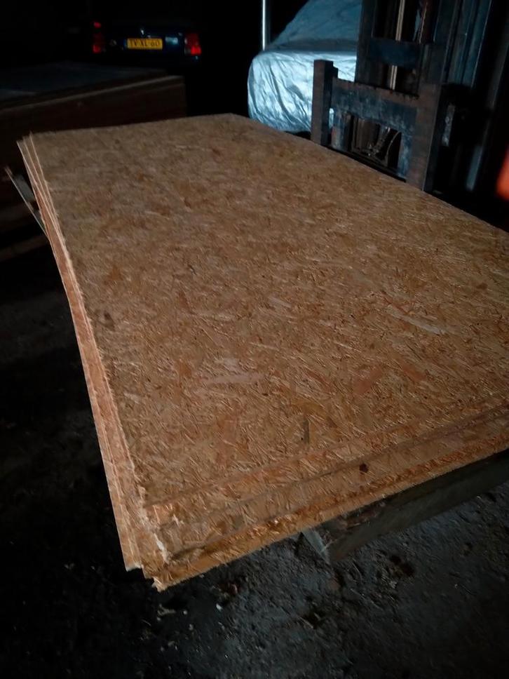 Osb watervast verlijmd restaurant, Doe-het-zelf en Verbouw, Platen en Panelen, Zo goed als nieuw, Ophalen