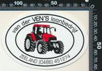 Sticker: Van der Vens Loonbedrijf - Zeeland (3), Ophalen of Verzenden, Zo goed als nieuw, Bedrijf of Vereniging