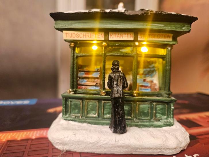 Hollands Kiosk typisch kerstdorp kerst kraam huisje, Diversen, Kerst, Ophalen