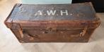 Hutkoffer vintage, Huis en Inrichting, Ophalen, Overige materialen, Minder dan 50 cm, Gebruikt